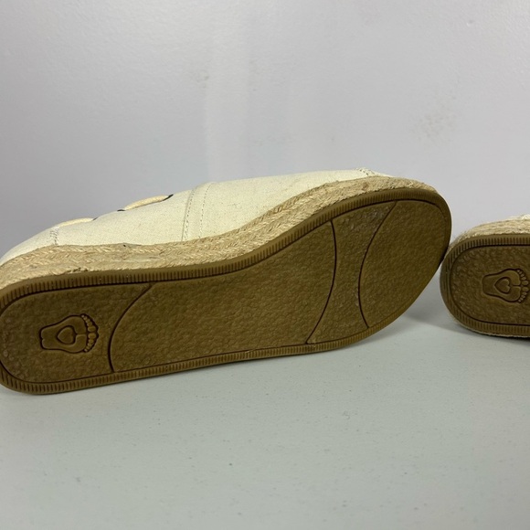 Bobs from Skechers Women’s Natural Canvas Espadrille Size 8 - Picture 9 of 9